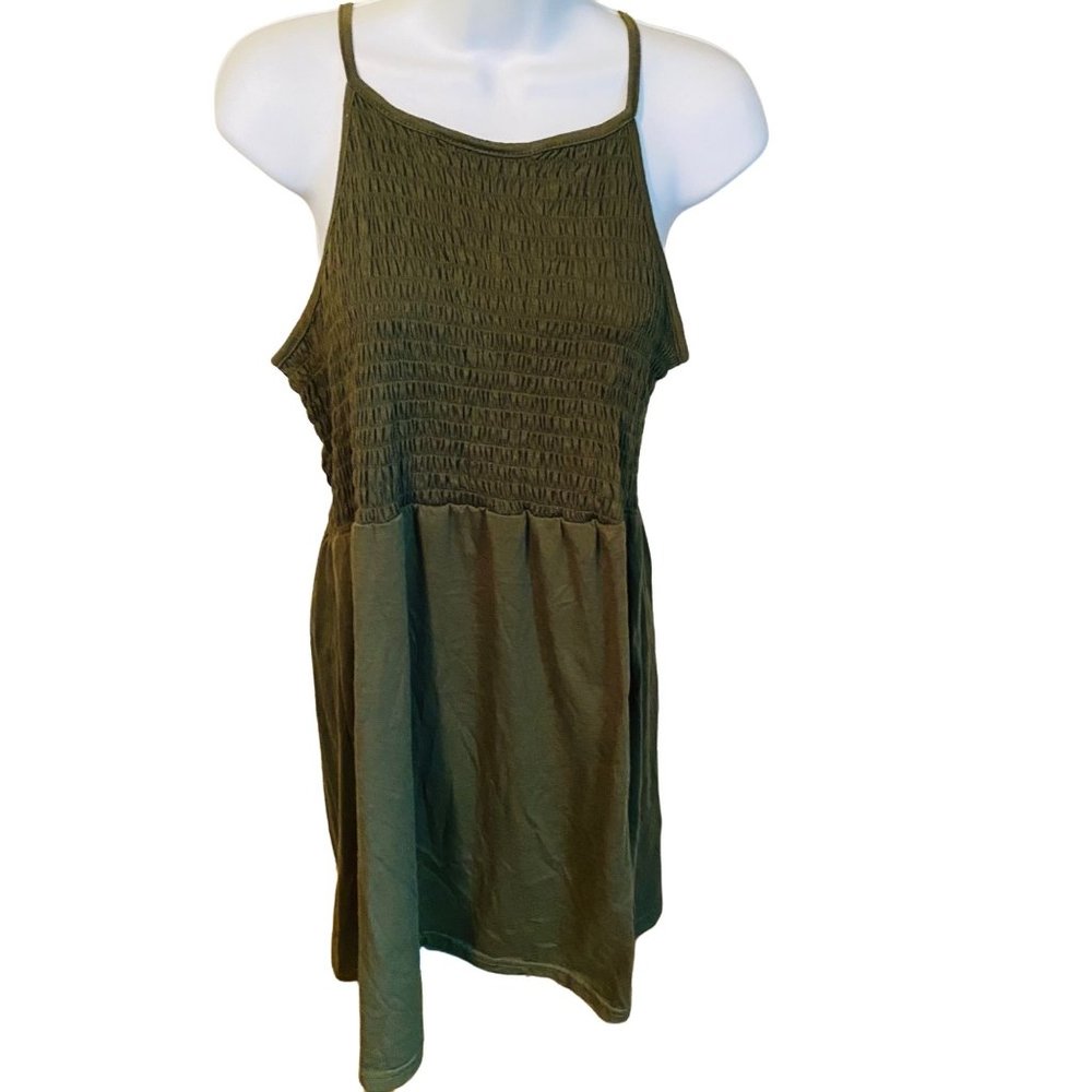 5 More Minutes green dress size XL